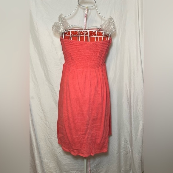 Emmelee for F.C. Peach Strapless Dress - Size Medium - Picture 2 of 7
